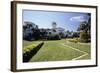 Courthouse Garden, Santa Barbara, CA-George Oze-Framed Photographic Print