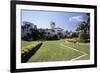 Courthouse Garden, Santa Barbara, CA-George Oze-Framed Photographic Print