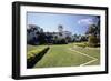 Courthouse Garden, Santa Barbara, CA-George Oze-Framed Photographic Print