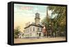 Courthouse, Hudson Falls, New York-null-Framed Stretched Canvas