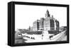 Courthouse, Los Angeles, California-William Henry Jackson-Framed Stretched Canvas