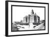 Courthouse, Los Angeles, California-William Henry Jackson-Framed Art Print