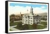 Courthouse, Missoula, Montana-null-Framed Stretched Canvas