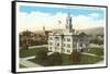 Courthouse, Missoula, Montana-null-Framed Stretched Canvas