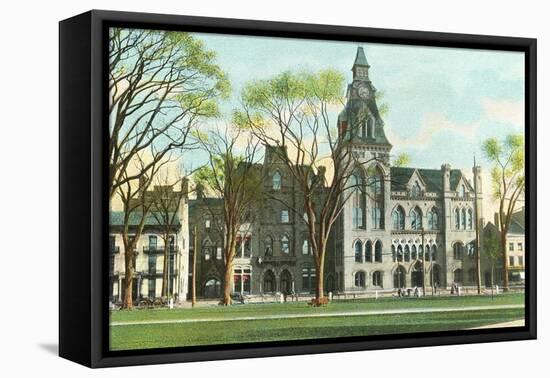Courthouse, New Haven, Connecticut-null-Framed Stretched Canvas