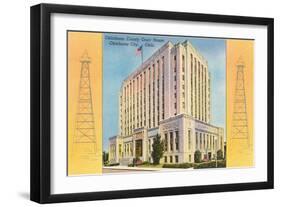 Courthouse, Oklahoma City, Oklahoma-null-Framed Art Print