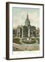 Courthouse, Peoria, Illinois-null-Framed Art Print