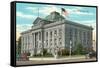 Courthouse, Peru-null-Framed Stretched Canvas