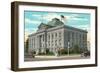 Courthouse, Peru-null-Framed Art Print