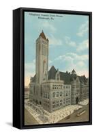 Courthouse, Pittsburgh, Pennsylvania-null-Framed Stretched Canvas