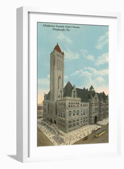 Courthouse, Pittsburgh, Pennsylvania-null-Framed Art Print