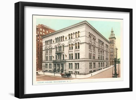 Courthouse, Rochester, New York-null-Framed Art Print