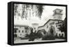 Courthouse, Santa Barbara, California, Photo-null-Framed Stretched Canvas