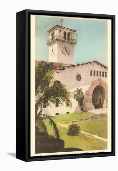 Courthouse, Santa Barbara, California-null-Framed Stretched Canvas