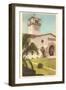 Courthouse, Santa Barbara, California-null-Framed Art Print