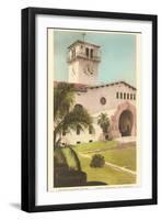 Courthouse, Santa Barbara, California-null-Framed Art Print