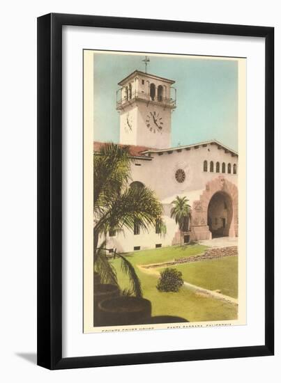 Courthouse, Santa Barbara, California-null-Framed Art Print