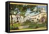 Courthouse, Santa Barbara, California-null-Framed Stretched Canvas