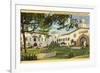 Courthouse, Santa Barbara, California-null-Framed Premium Giclee Print