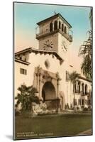 Courthouse, Santa Barbara, California-null-Mounted Art Print