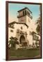 Courthouse, Santa Barbara, California-null-Framed Art Print