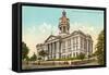 Courthouse, Seattle, Washington-null-Framed Stretched Canvas