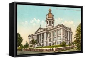Courthouse, Seattle, Washington-null-Framed Stretched Canvas