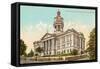 Courthouse, Seattle, Washington-null-Framed Stretched Canvas