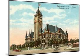 Courthouse, Spokane, Washington-null-Mounted Art Print