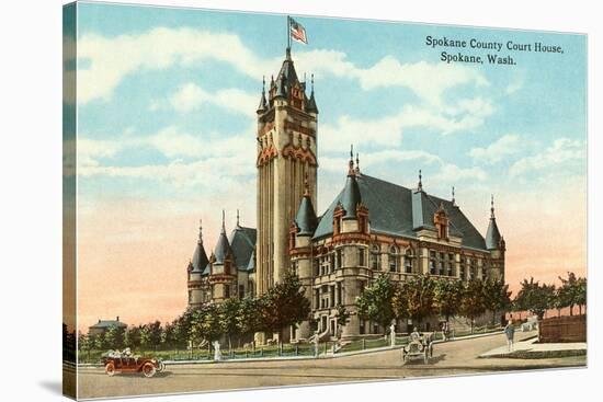 Courthouse, Spokane, Washington-null-Stretched Canvas