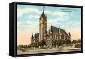 Courthouse, Spokane, Washington-null-Framed Stretched Canvas