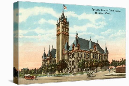 Courthouse, Spokane, Washington-null-Stretched Canvas