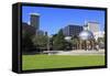 Courthouse Square, Tampa, Florida, United States of America, North America-Richard Cummins-Framed Stretched Canvas