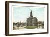 Courthouse, Terre Haute, Indiana-null-Framed Art Print