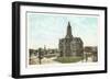 Courthouse, Terre Haute, Indiana-null-Framed Art Print