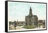 Courthouse, Terre Haute, Indiana-null-Framed Stretched Canvas