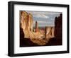 Courthouse Towers and Park Avenue, Arches National Park, Utah, USA-null-Framed Photographic Print