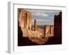 Courthouse Towers and Park Avenue, Arches National Park, Utah, USA-null-Framed Photographic Print