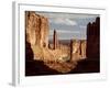 Courthouse Towers and Park Avenue, Arches National Park, Utah, USA-null-Framed Photographic Print