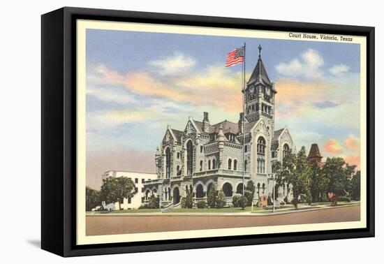 Courthouse, Victoria-null-Framed Stretched Canvas