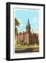 Courthouse, Wabash, Indiana-null-Framed Art Print