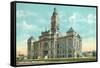 Courthouse, Wichita, Kansas-null-Framed Stretched Canvas