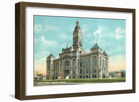 Courthouse, Wichita, Kansas-null-Framed Art Print