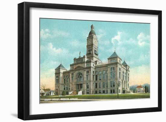 Courthouse, Wichita, Kansas-null-Framed Art Print