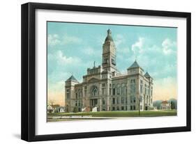 Courthouse, Wichita, Kansas-null-Framed Art Print