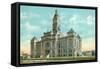 Courthouse, Wichita, Kansas-null-Framed Stretched Canvas