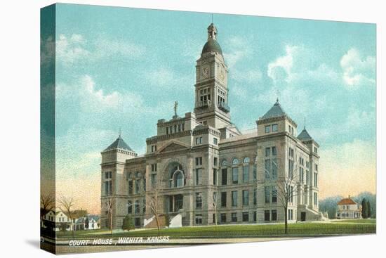 Courthouse, Wichita, Kansas-null-Stretched Canvas