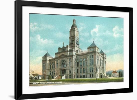 Courthouse, Wichita, Kansas-null-Framed Premium Giclee Print