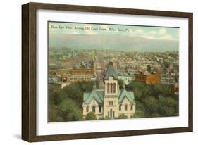 Courthouse, Wilkes-Barre, Pennsylvania-null-Framed Art Print