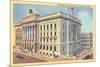 Courthouse, Youngstown, Ohio-null-Mounted Premium Giclee Print